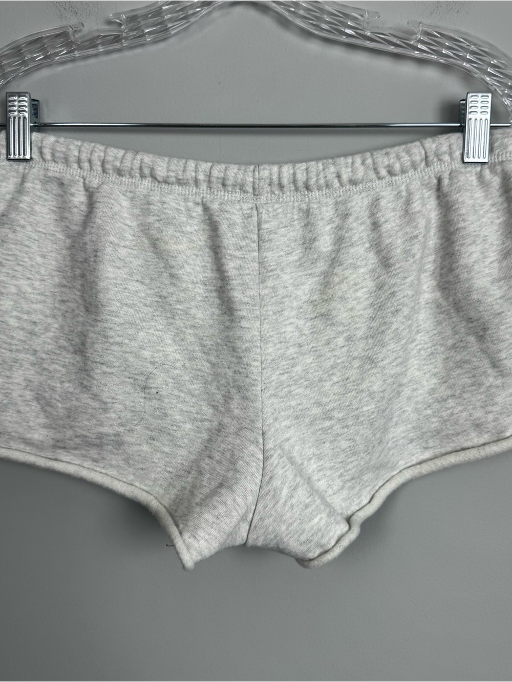 JOHN GALT | Grey USA Drawstring Lounge Sweat Shorts Women’s XS/Small - Picture 7 of 8